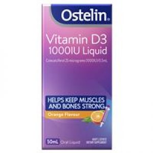 Ostelin Vitamin D3 1000IU Liquid 50ml