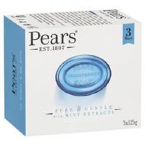 Pears Soap Mint Triple Pack 3 x 125g