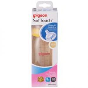 Pigeon SofTouch Peristaltic Plus PPSU Bottle 240ml