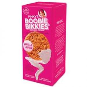 Pinky's Boobie Bikkies Vanilla Flavour 10 Pack
