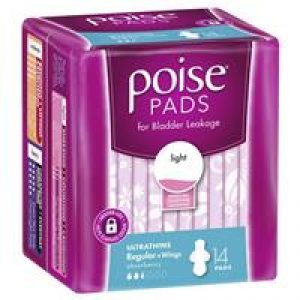 Poise Active Ultrathins Regular 14