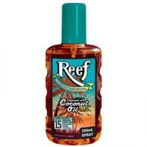 Reef Coconut Oil SPF 15+ Moisturising Oil Spray 220ml