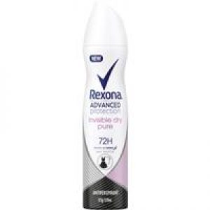 Rexona for Women Antiperspirant Advanced Invisible Pure 220ml