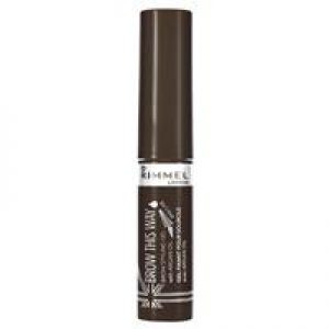 Rimmel Brow This Way Eyebrow Gel 003 Dark Brown