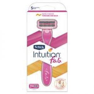 Schick Intuition F.A.B. Kit + 2 Refill Cartridges