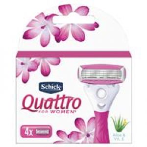 Schick Quattro Women Blade 4 pk