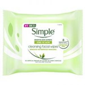 Simple Cleansing Facial Wipes 7 Pack