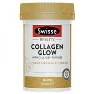 Swisse Beauty Collagen Glow With Collagen Peptides 60 Tablets