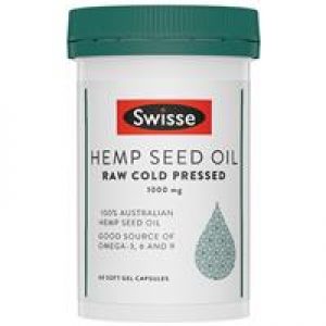 Swisse Hemp Seed Oil 60 Capsules