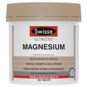 Swisse Ultiboost Magnesium 200 Tablets