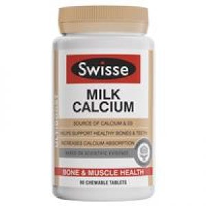 Swisse Ultiboost Milk Calcium 90 Tablets