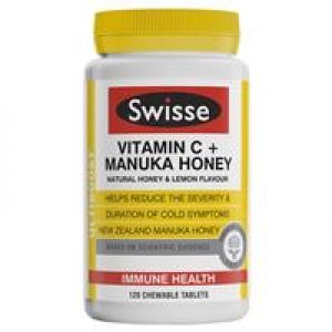 Swisse Ultiboost Vitamin C + Manuka Honey 120 Tablets