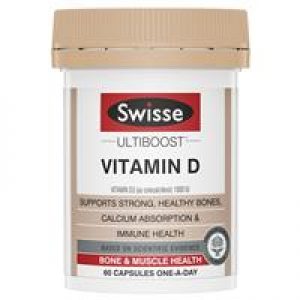 Swisse Ultiboost Vitamin D 60 Capsules