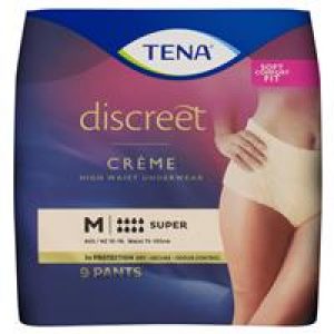 Tena Pant Discreet Super Medium Coloured 9 Pack