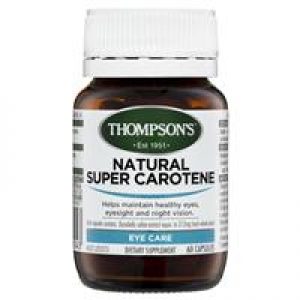 Thompson's Natural Super Carotene 60 Capsules