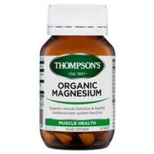 Thompson's Organic Magnesium 50 Tablets
