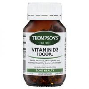 Thompson's Vitamin D3 1000IU 240 Capsules