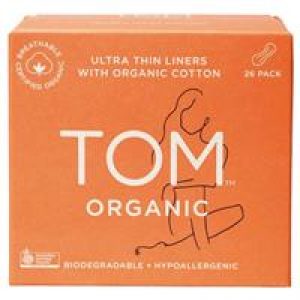 TOM Organic Ultra Thin Liners Wrapped 26 Pack