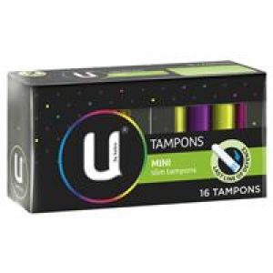 U by Kotex Slim Tampons Mini 16 Pack