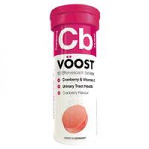 VOOST Cranberry Effervescent 10 Tablets