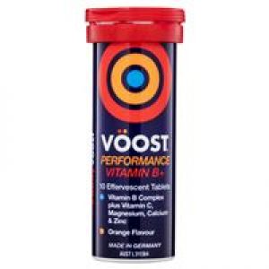 Voost Vitamin B+ Performance Effervescent 10 Tablets