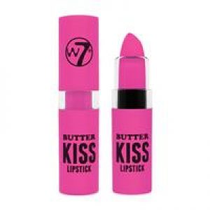W7 Butter Kiss Lipstick Pinks Fabulous Fuchsia