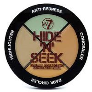 W7 Hide and Seek Concealer Palette Green