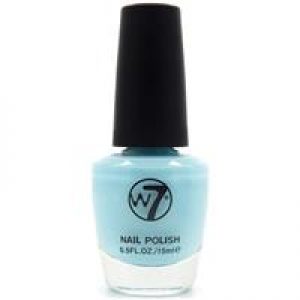 W7 Nail Enamel 62 Sheer Blue