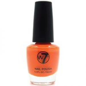 W7 Nail Enamel 86 Orange Sorbet
