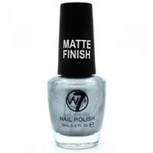 W7 Nail Enamel Matte Silver