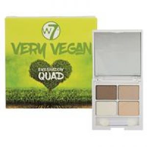 W7 Very Vegan Eyeshadow Quads Summer Sand