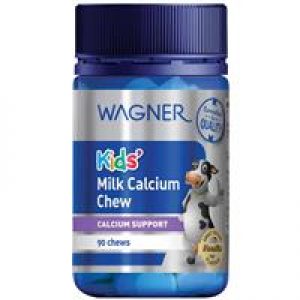 Wagner Kids Milk Calcium Chewable 90 Tablets