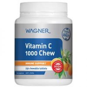 Wagner Vitamin C 1000 Chewable 250 Tablets