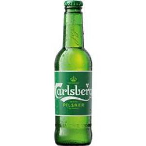 Carlsberg Green Lager Bottles 330ml single