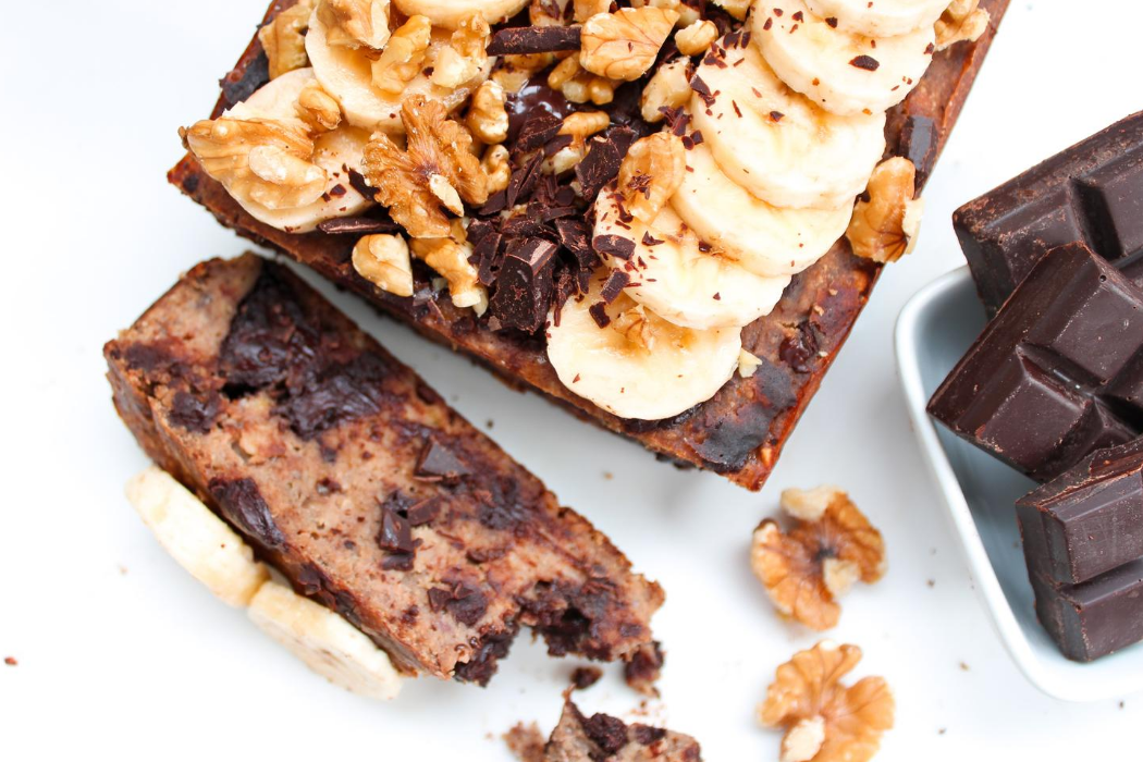 Banana Bread with Choc Chunks - well naturally