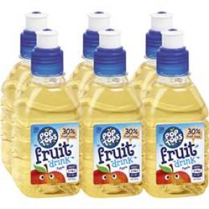 Pop Tops Apple Drink  250ml x6 pack