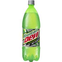 Mountain Dew No Sugar Bottle 1.25l - Black Box Product Reviews
