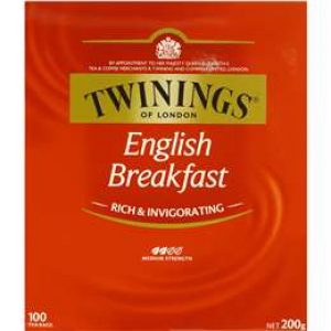 Twinings English Breakfast Tea Bags 100pk 200g