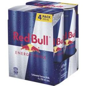 Red Bull Energy Drink 4x250ml