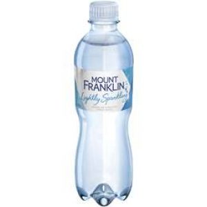 Mount Franklin Lightly Sparkling Water Bottle  450ml