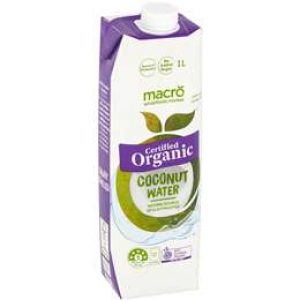 Macro Organic Coconut Water 1l