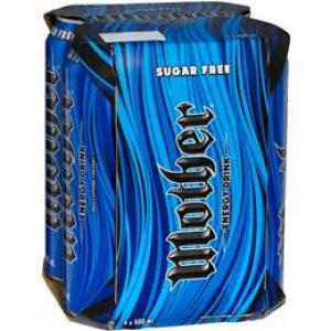 Mother Sugar Free Energy Drink 4x500ml