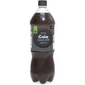 Woolworths Cola Sugar Zero Bottle 1.25l