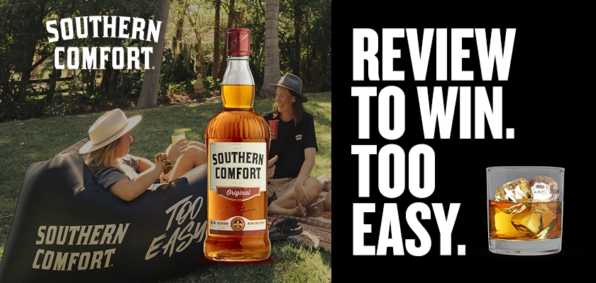 Southern Comfort Review to Win Contest Banner