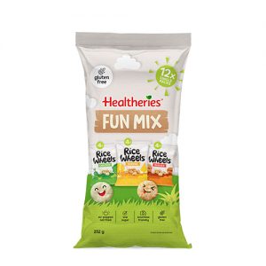 Healtheries Fun Mix Rice Wheels 252g