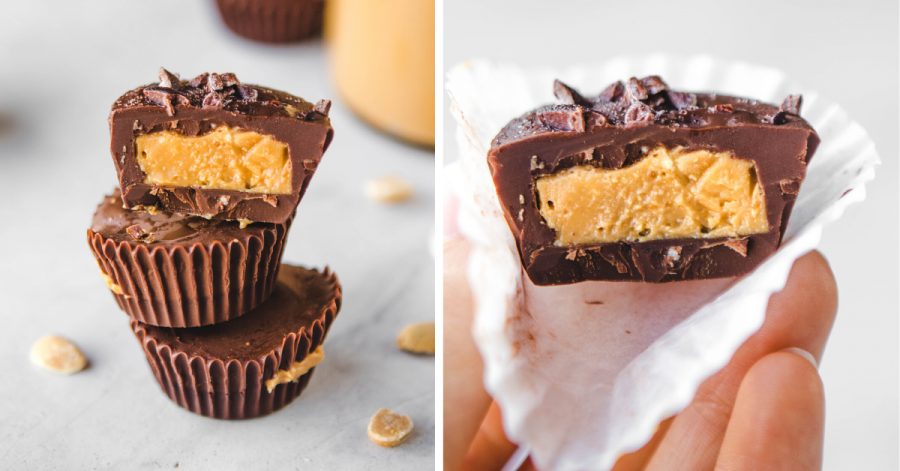 No-Bake Easy Homemade 3-Ingredient Peanut Butter Cups Dessert Recipe