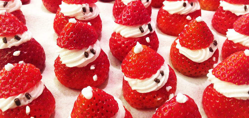 Santa Strawberries Recipe