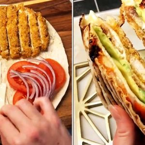 TikTok Tortilla Wrap Hack