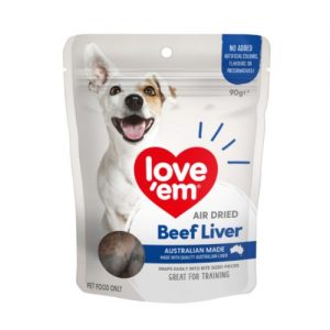 Product Listing - Love Em Dog Treats Air Dried Beef Liver