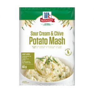 Sour Cream and Chive Potato Mash
